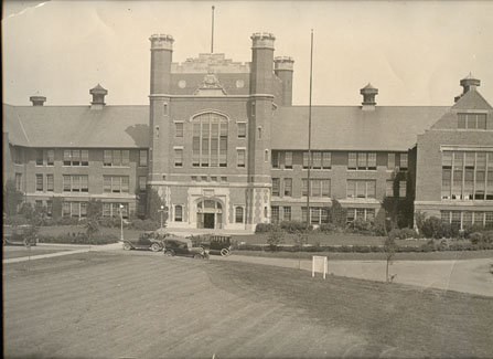 Classes were conducted within the Administration Building and the Seminary building during the early Normal School Years.