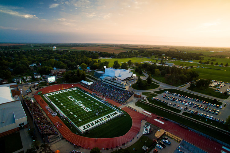 The football stadium, rechristened Bearcat Stadium in 2004 after $8 million in renovations, is the oldest stadium location still in use in NCAA division II football.