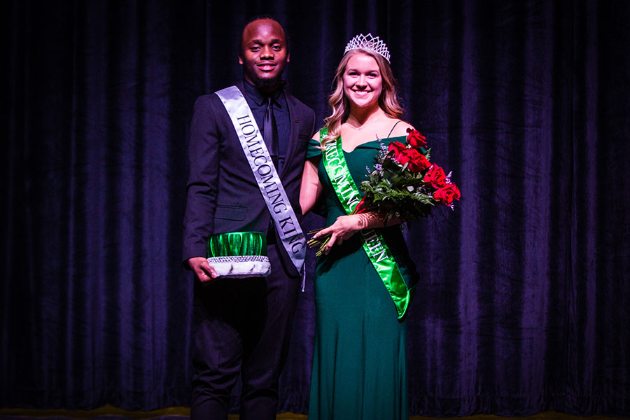 Johnson named Homecoming king; Felz is queen