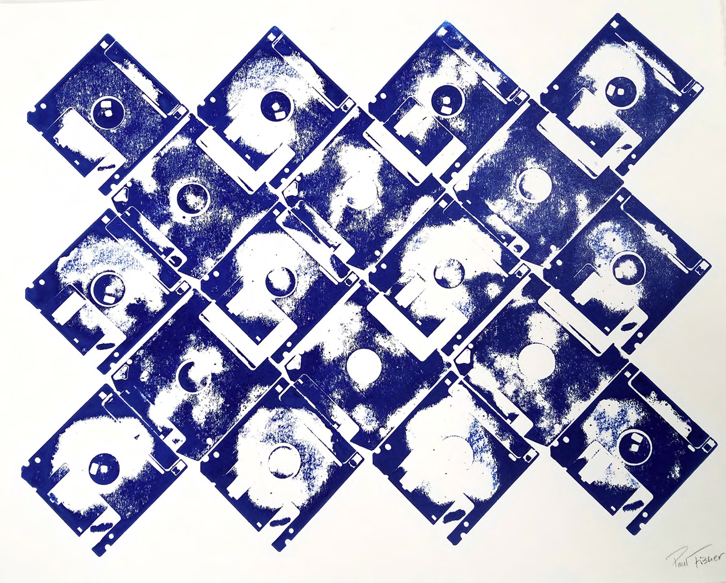 A printmaking work by Paul Fisher.