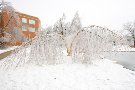 2007 Ice Storm at Northwest 3