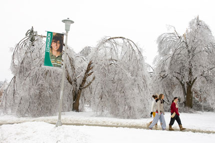 2007 Ice Storm at Northwest 16