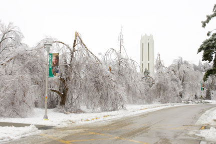 2007 Ice Storm at Northwest 17