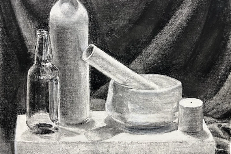 A drawing example from Aza Case