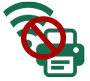 No Wireless Personal Printers