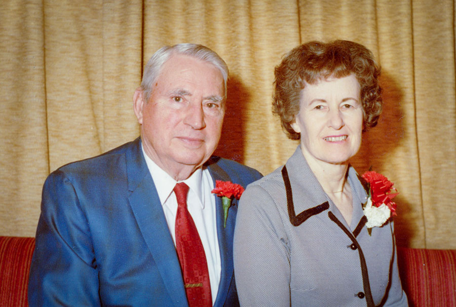 The family of Lewis and Elda Israel, pictured above, has set up a scholarship in their memory. The scholarship, which is being awarded for the first time during the 2022-23 academic year, is designated for high school seniors in the communities of Bethany, Ridgeway and Gilman City, Missouri. (Submitted photos)