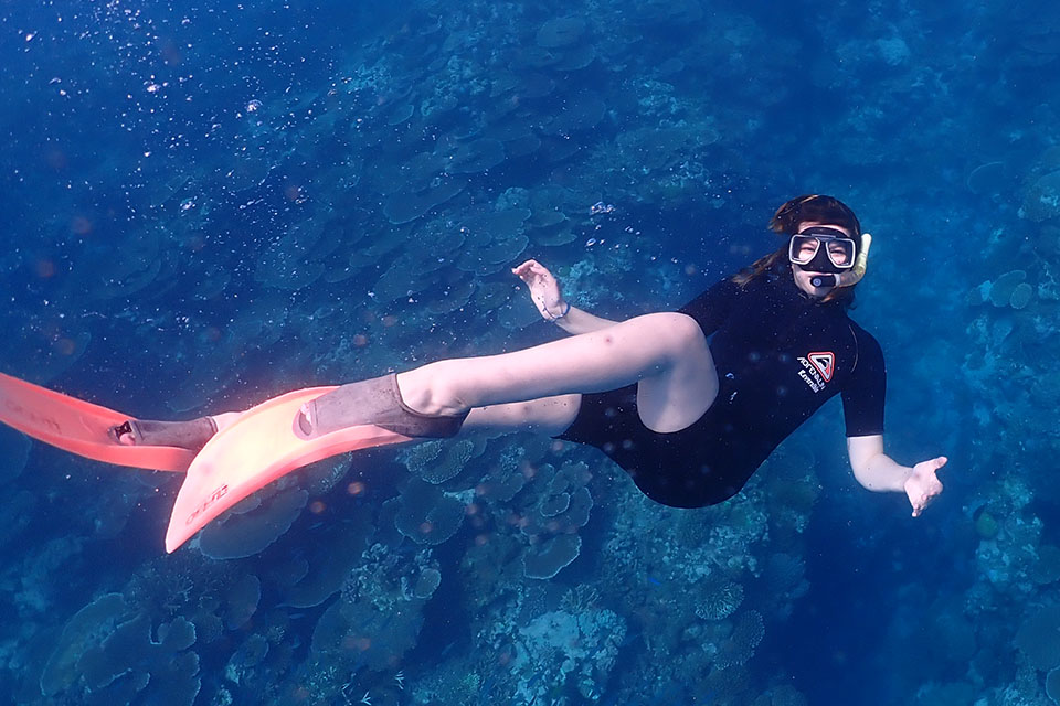 Marine biology student enhances education, cultural exploration during year-long study abroad experience in Australia