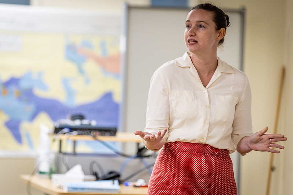Kastberg-Leonard among scholars selected for symposium discussing American Revolution, Constitution