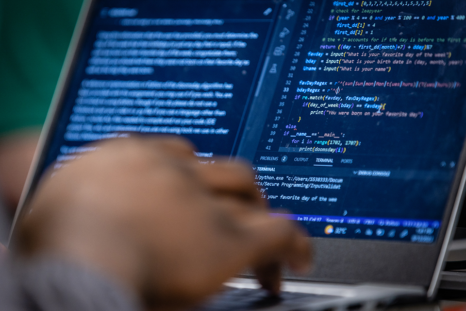 Cybersecurity students finish in top tier of national competition