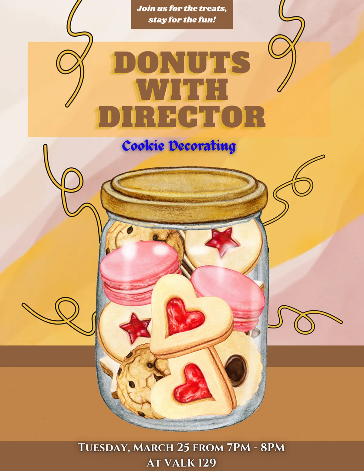 Donuts With Director - Paint your pumpkin
