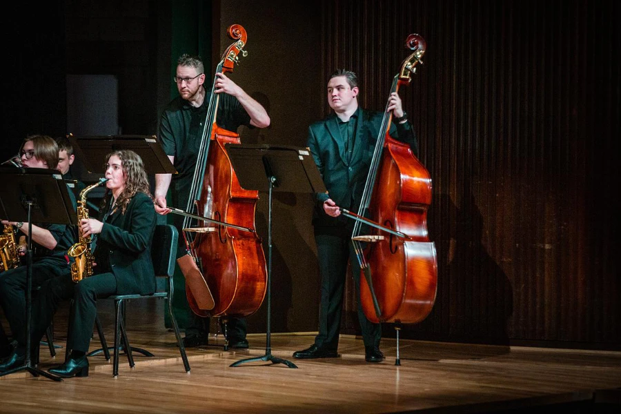 Northwest Symphonic Band performs two concerts on campus, featuring a broad range of music literature, including transcriptions, modern wind compositions and light pop selections