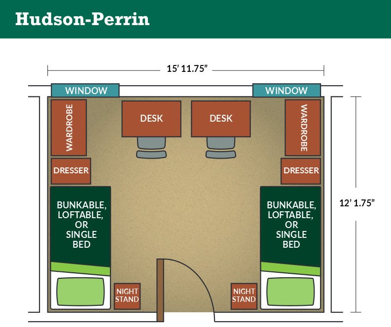 Hudson-Perrin A floor plan