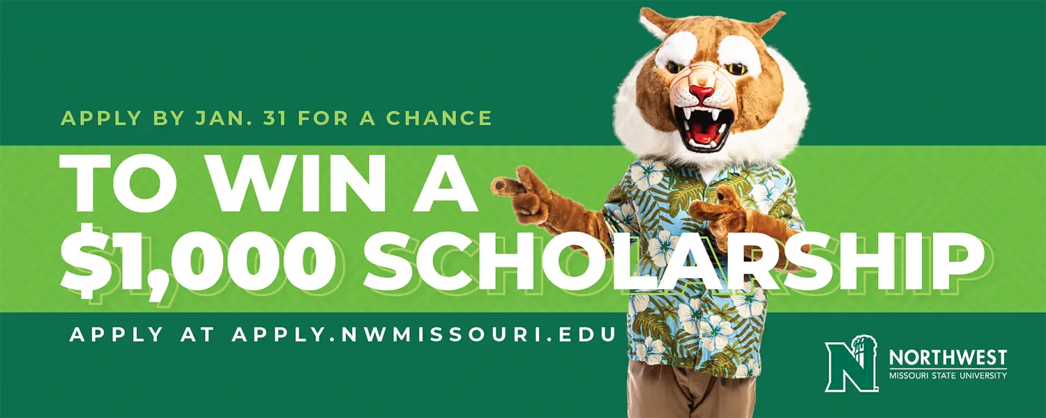 Apply by Jan. 31 for a chance to win a $1,000 scholarship