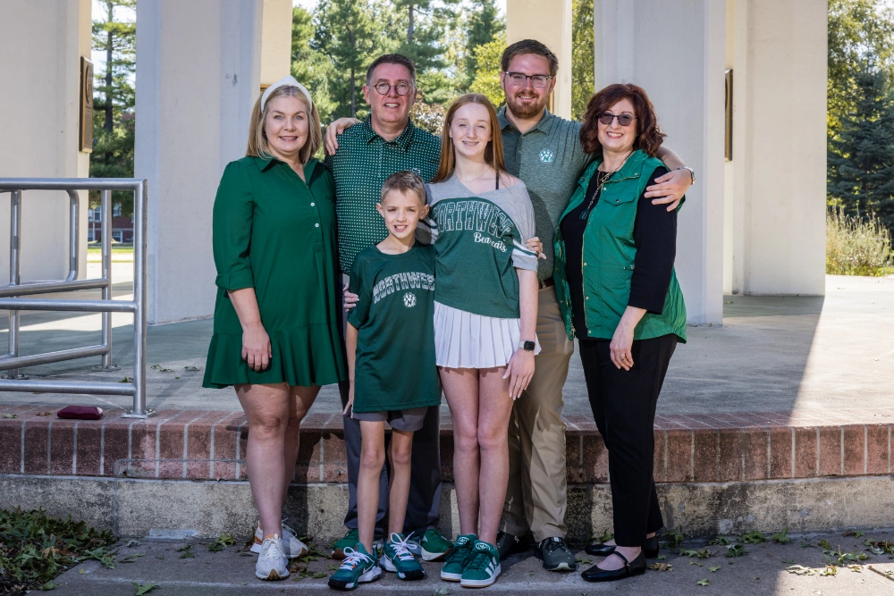 The Gose family is Northwest Missouri State University’s 2024 Family of the Year