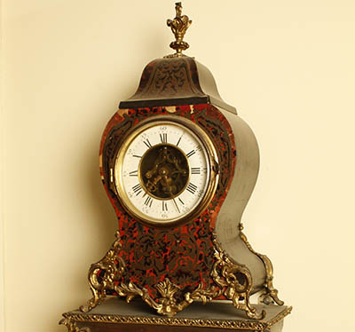 Boulle-Work Clock