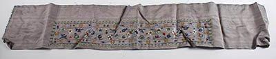 Embroidered cloth