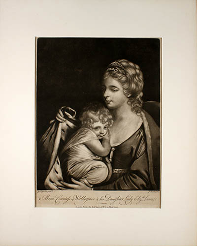 Maria Countess of Waldegrave and her Daughter