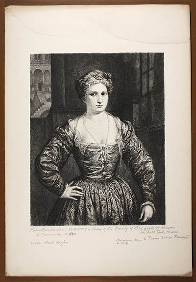 Portrait of a Lady of the Family Brignoli of Genoa 