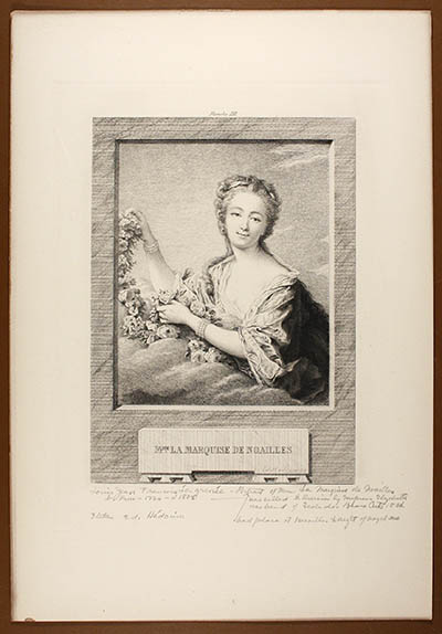 Mme. la Marquise de Noailles