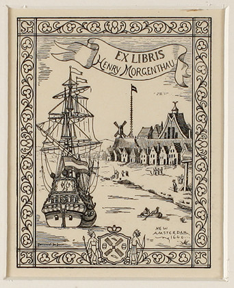 Ex Libris Henry Morgenthau