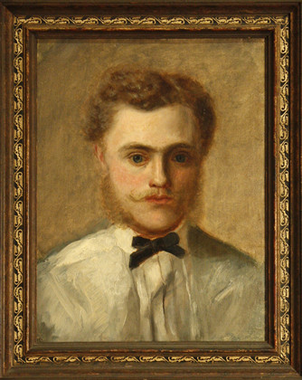 Percival DeLuce; Self-Portrait as a Young Man