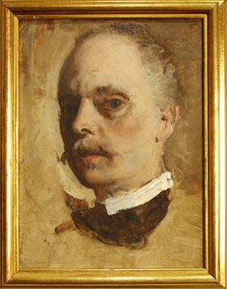 Self-Portrait P. DeLuce as an Older Man