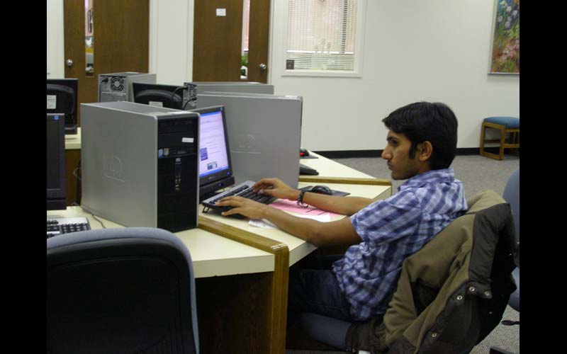 HP Computers (2008) | More than 140 HP Desktop Computers were installed in general purpose computing labs at the B.D. Owens Library in 2008. (Courtesy of the Jean Jennings Bartik Computing Museum)