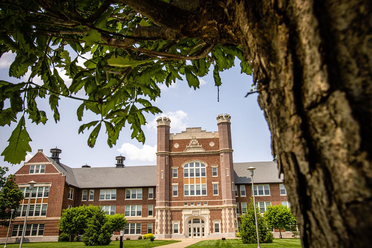 The Administration Building photographed in 2023.