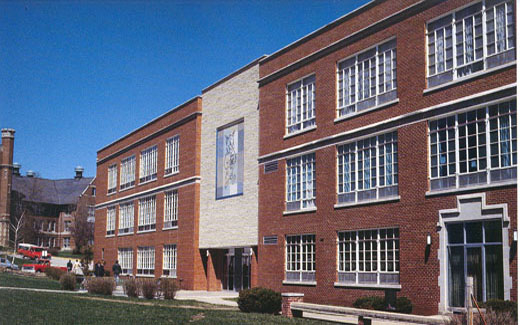 Prior to the Student Union renovation in 1999, the west side of the Union featured a mosaic of mascot Bobby Bearcat.  The 13-foot tile mosaic was installed in 1966 and was designed by Roderick Carroll.