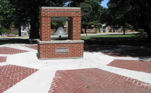The Bell of '48 was rung to announce campus special events and celebrations such as athletic contests and victories, major entertainers and Walk-Out Day.