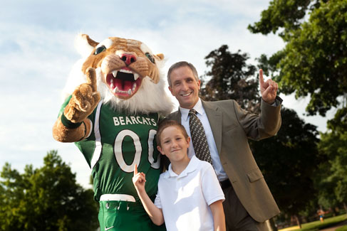 Bobby welcomes a new president to Northwest Missouri State University.  Dr. John Jasinski took leadership of the university in 2009.  