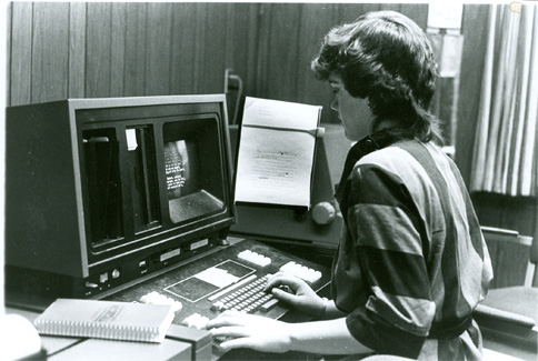 Northwest's Electronic Campus Program, the brainchild of Dr. Jon Rickman, provided networked computing stations (terminals) in every residence hall room, faculty office and administrative office.  Later, the terminals would be replaced with networked MTECH Computers with standardized University software, which included a Windows operating system and Office Professional.