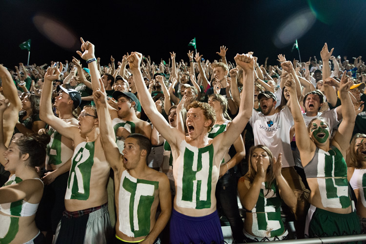 The football field and track were also improved, as well as the concession stands, restrooms and the east grandstands, known as the "student section."