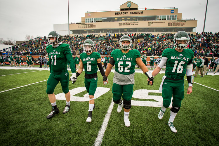 Bearcat Stadium, formerly known as Rickenbrode Stadium, is the longest-running continuous site for football in all of NCAA Division II. No other stadium in Division II has played host to its team's game for as long.