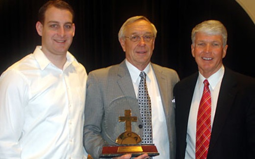 Tjeerdsma was the recipient of the 2008 Grant Teaff Lifetime Achievement Award, presented by the Fellowship of Christian Athletes at the AFCA Convention on January 14. Tjeerdsma' was named the AFCA Division II Coach of the Year for 2008.