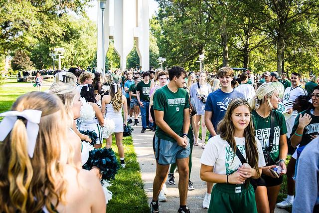 Advantage: March to the Tower & New Student Celebration