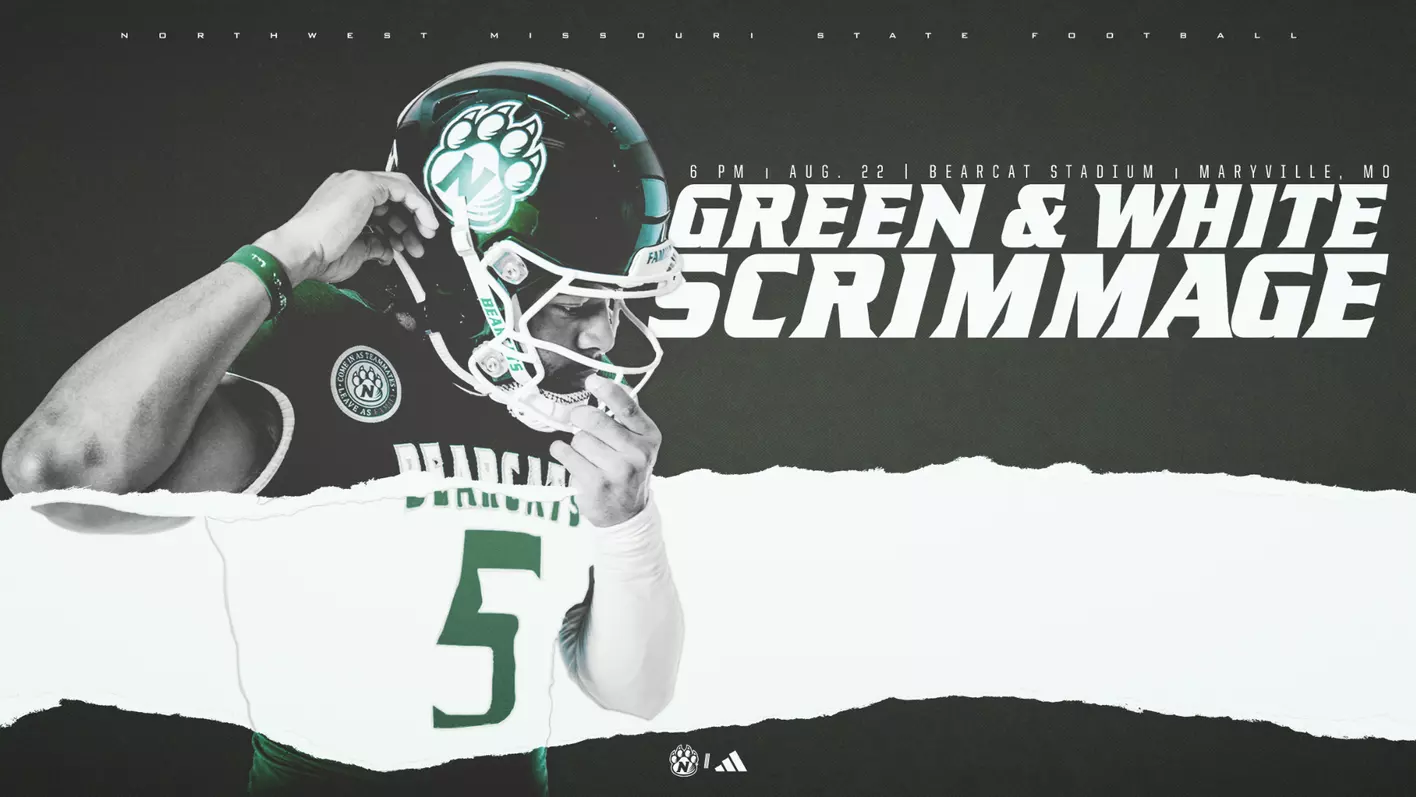 Bearcat Football Green & White Scrimmage