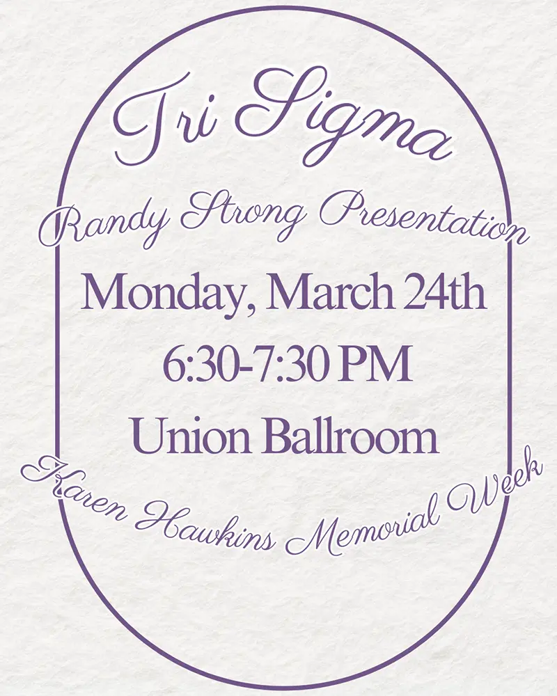 Karen Hawkins Memorial Week: Randy Strong presentation