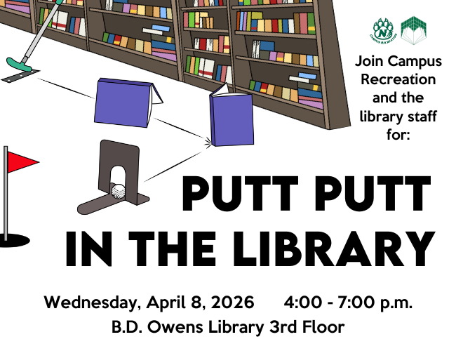 [Putt Putt in the Library]