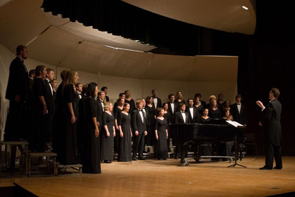 Tower Choir (Photo by University Photography) Tower Choir (Photo by University Photography)