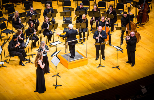 Wind Symphony (Photo by University Photography) Wind Symphony (Photo by University Photography)