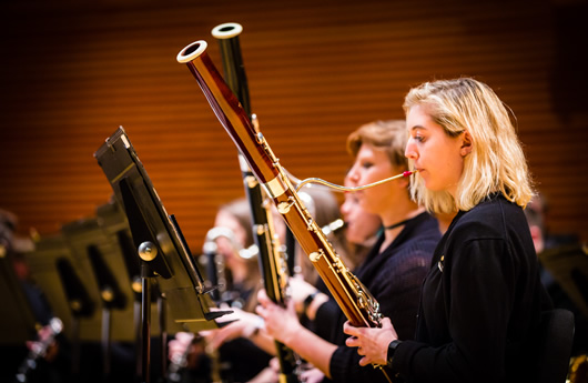 Wind Symphony (Photo by University Photography) Wind Symphony (Photo by University Photography)