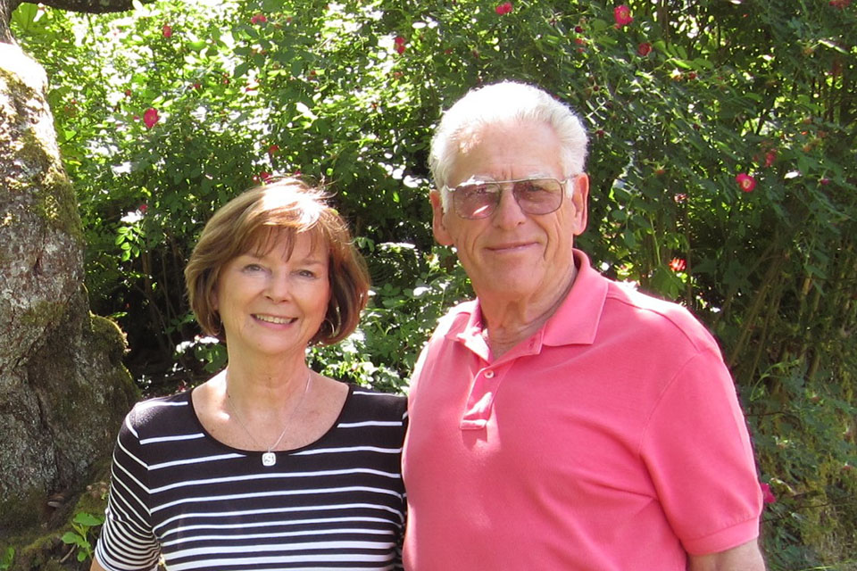 Hal Wilmarth and Sharon Weiss