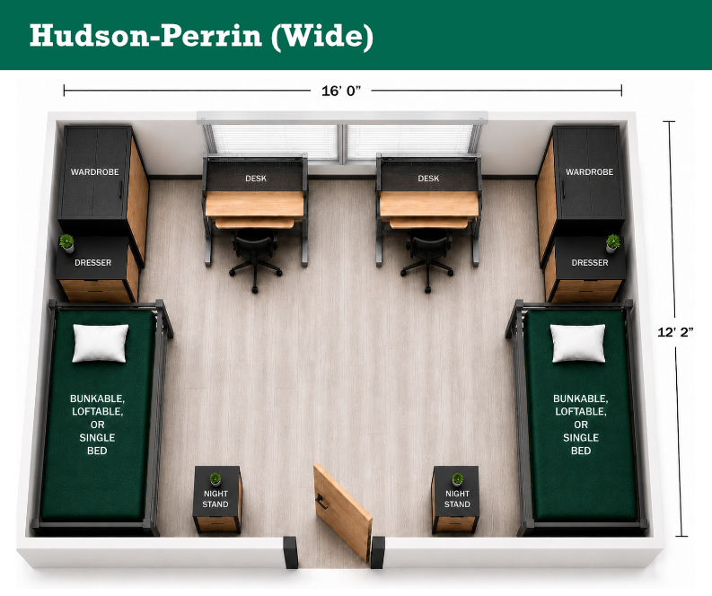 Hudson-Perrin A floor plan