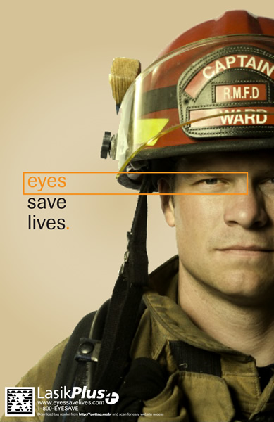 Male Fireman Ad (Created by Up&Up of Knacktive)