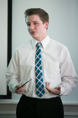 Knacktive presentations  (Photo by University Photography) 