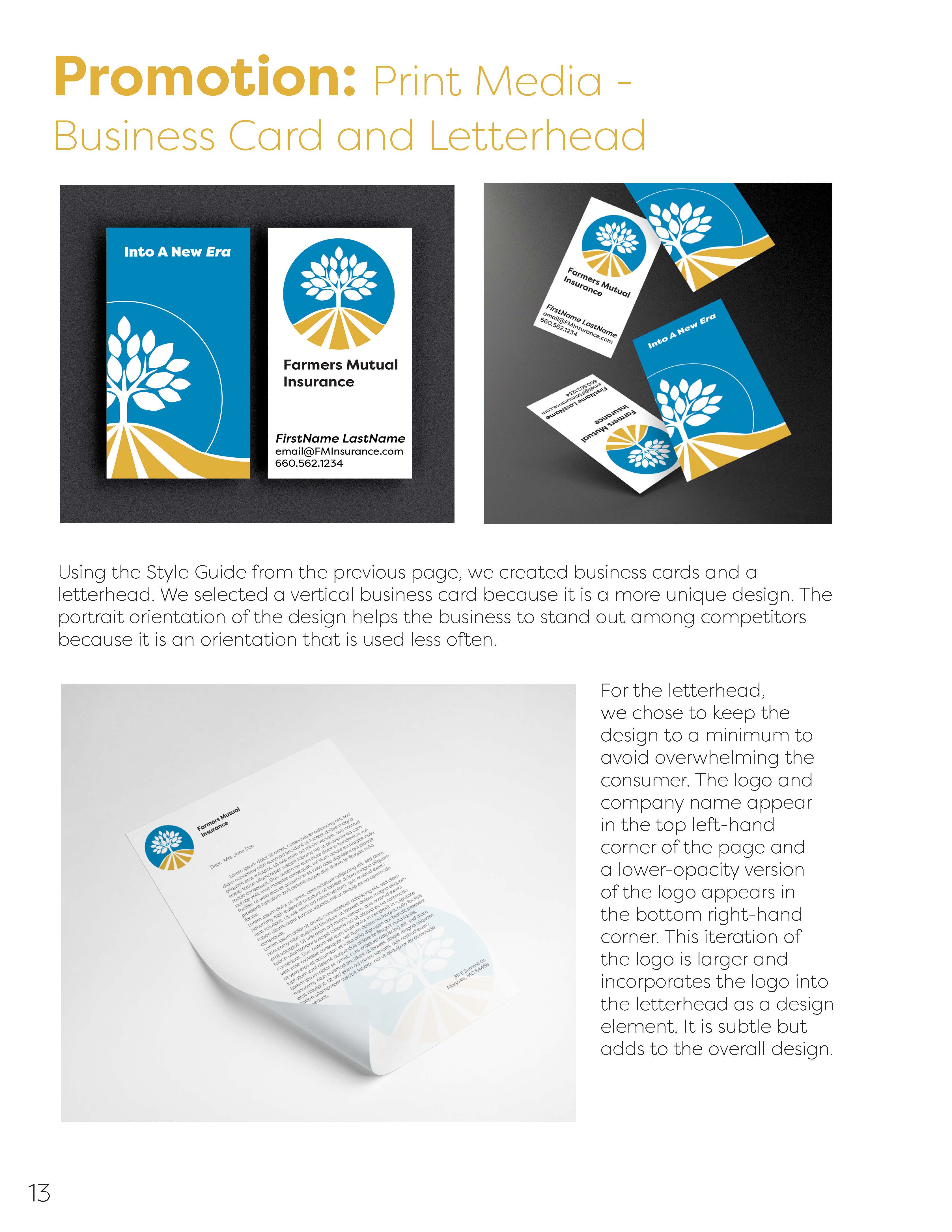 Portfolio items: Print media