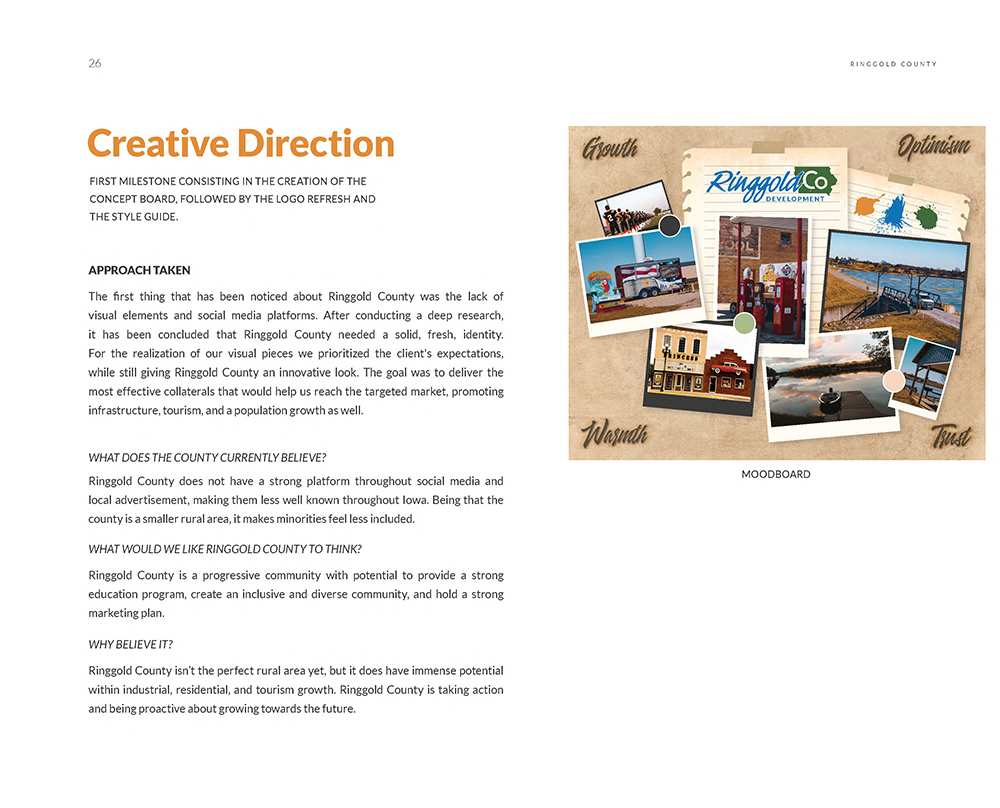 Portfolio items: creative direction
