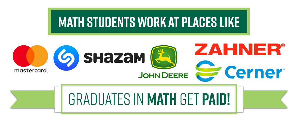 Places math students work. Graduates in math get paid!