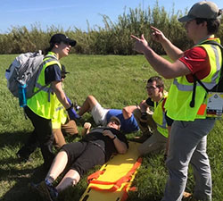 Northwest students participated March 7-10 in Florida Hope, a four-day disaster response training focused on epidemiological investigation and incident response, psychological first aid, a mass casualty incident, evidence collection investigation, and victim information and victim assistance centers.